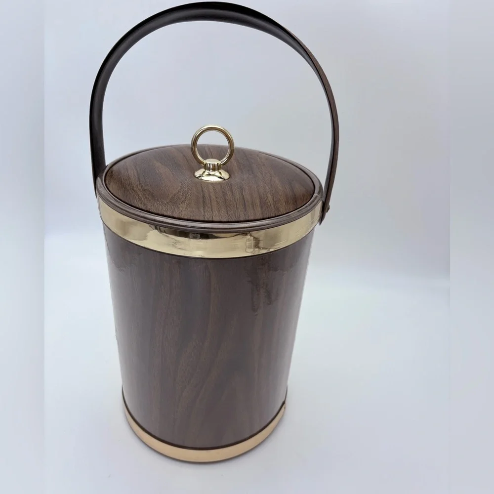 Vintage George’s Briard Canada Goose Ice Bucket for a MCM Bar Cart